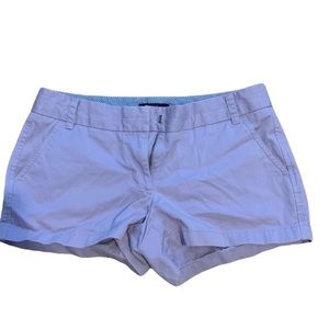 Purple Chino J.Crew shorts